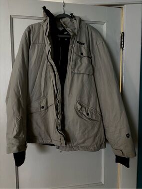 Orage Men's Light Khaki Ski Jacket